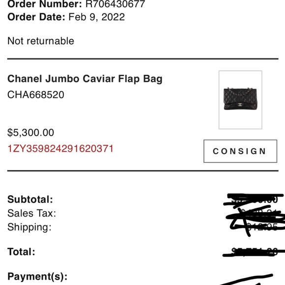 Chanel Jumbo Caviar Flap Bag - Picture 16 of 16